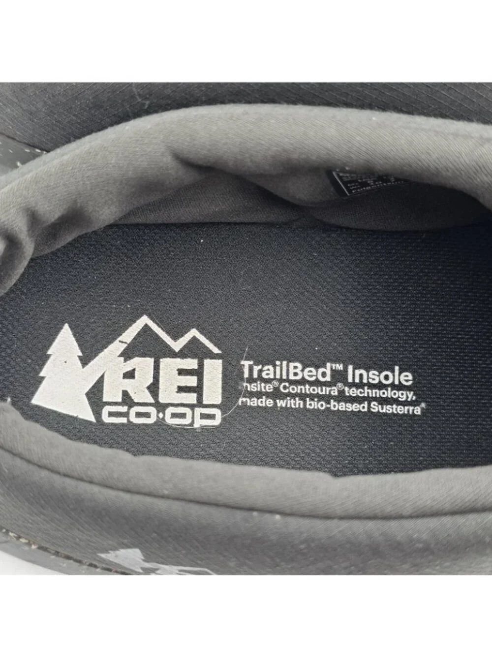 REI Co-op Shoes Mens Size 8 Black Slip On Slipper Fulgentsun TrailBed Comfort
